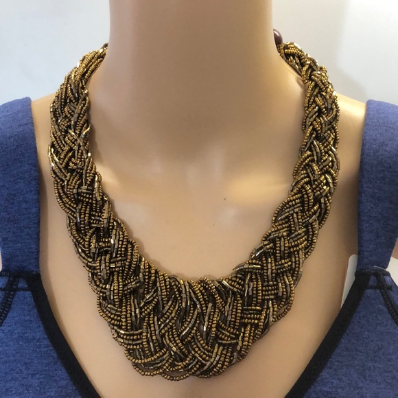 Hand Crafted Jewelry - Hand Crafted Women’s Beaded Necklace Color:  Brown